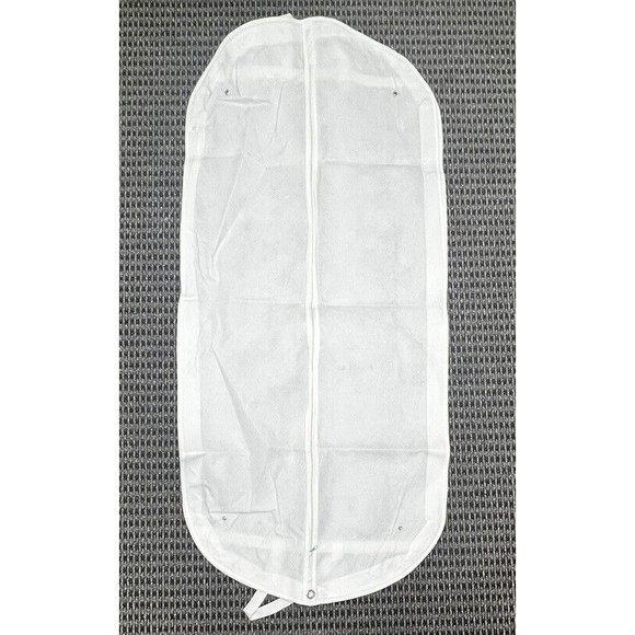 ESCADA Long Dust Bag Travel Garment White Pink 53”Lx 24”W - Picture 4 of 5
